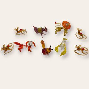 Bohemian Glass Figurines